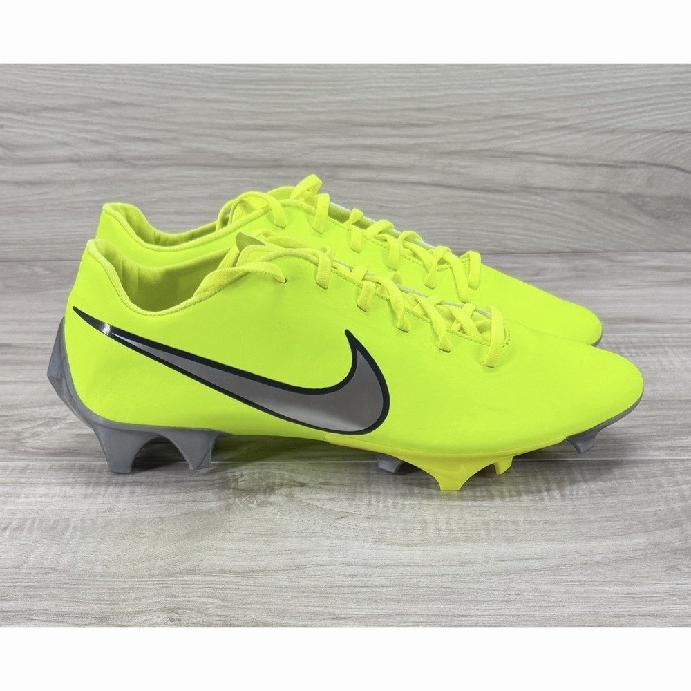 Nike Vapor Edge 4.1 NFL Combine Football Cleats Volt Green Men's Size 12.5